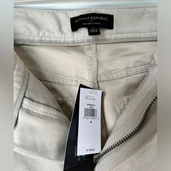 Banana Republic Vegan Suede Cargo Pants - Picture 6 of 12